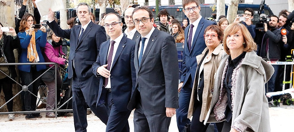 Les messages des ministres catalans emprisonnés