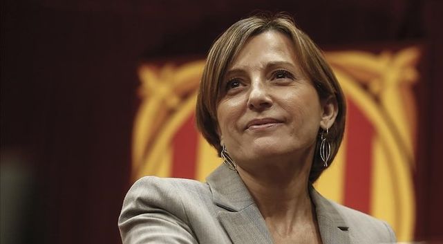Carme Forcadell, Présidente du Parlement catalan, emprisonnée Carme Forcadell, Présidente du Parlement catalan, emprisonnée