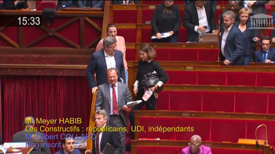 Les député.e.s communistes demandent des sanctions à l’égard de Meyer Habib