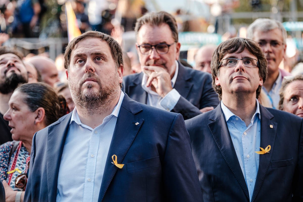 Elections en Catalogne : Accord électoral entre Junts per Catalunya et l'ERC Elections en Catalogne : Accord électoral entre Junts per Catalunya et l'ERC