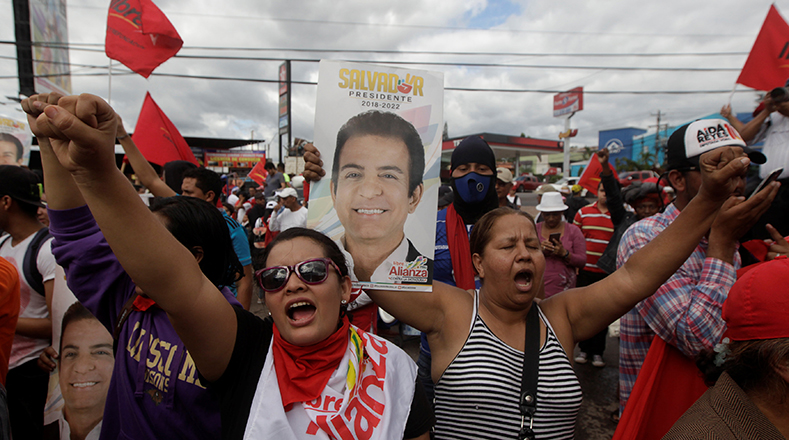 L'opposition démocratique dénonce les fraudes électorales au Honduras