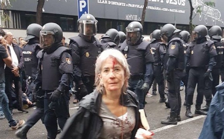 "Le premier jour d'octobre" reportage sur les violences policières espagnoles contre la démocratie catalane