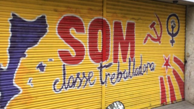 "Nous sommes la classe ouvrière" "Nous sommes la classe ouvrière"