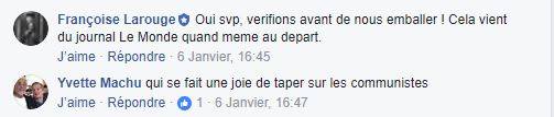 Une minorité fanatisée s'oppose aux décisions du PCF dans la lutte contre le viol