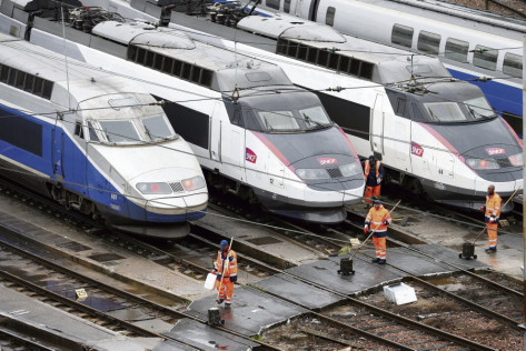 SNCF : 2018, année à hauts risques pour le rail (L'Humanité)