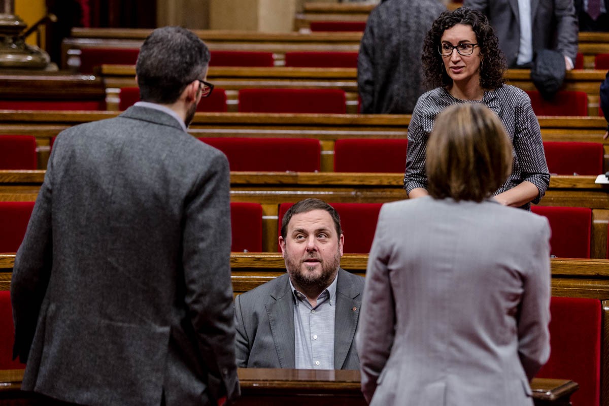 Oriol Junqueras ne pourra pas assister à la première séance du Parlement catalan, une violation flagrante de la Constitution et de la jurisprudence Oriol Junqueras ne pourra pas assister à la première séance du Parlement catalan, une violation flagrante de la Constitution et de la jurisprudence