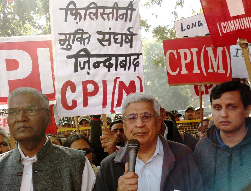 "Go back" clament les communistes d'Inde à Benyamin Netanyahou