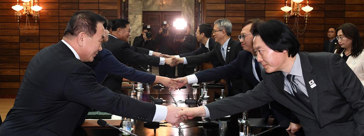 Les deux Corée défileront ensemble, sous un même drapeau, lors de la cérémonie d'ouverture des JO d'hiver