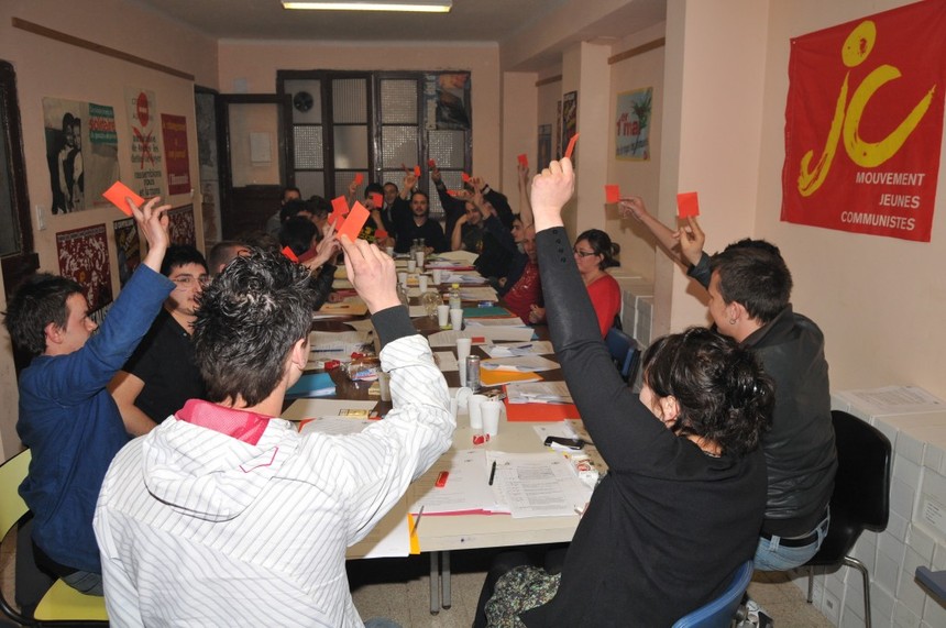 Les Jeunesses Communistes des Bouches du Rhône en congrès Les Jeunesses Communistes des Bouches du Rhône en congrès