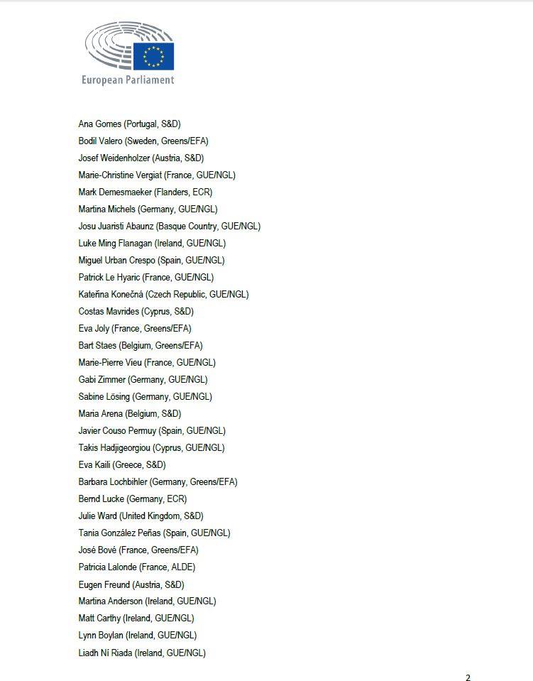 Des eurodéputé.e.s exigent que la Turquie cesse immédiatement son intervention militaire à Afrine Des eurodéputé.e.s exigent que la Turquie cesse immédiatement son intervention militaire à Afrine