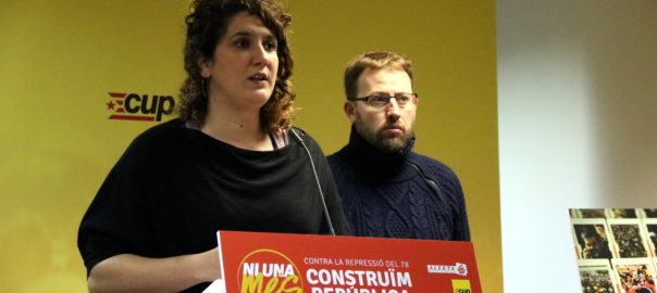 La CUP maintient son engagement en faveur de Carles Puigdemont