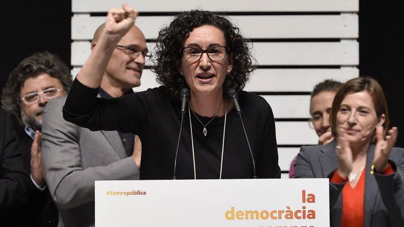 Catalogne : Marta Rovira (numéro 2 de l'ERC) laissée en liberté sous caution Catalogne : Marta Rovira (numéro 2 de l'ERC) laissée en liberté sous caution
