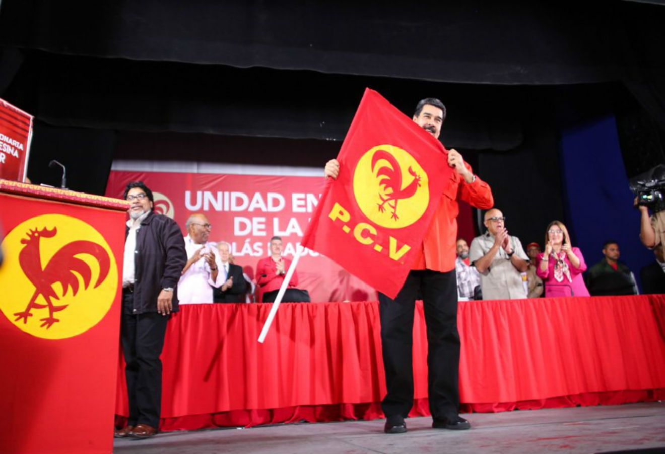 Le Parti Communiste du Venezuela (PCV) soutient la candidature de Nicolas Maduro Le Parti Communiste du Venezuela (PCV) soutient la candidature de Nicolas Maduro