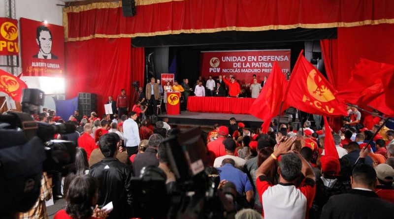 Le Parti Communiste du Venezuela (PCV) soutient la candidature de Nicolas Maduro Le Parti Communiste du Venezuela (PCV) soutient la candidature de Nicolas Maduro