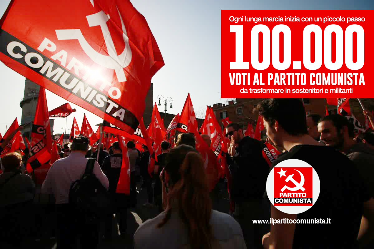 Italie : Premières considérations sur le résultat des élections (Partito Comunista)