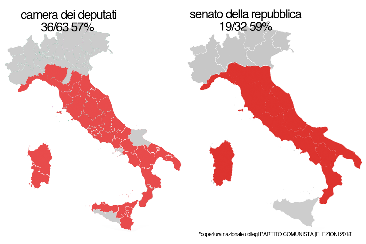 Italie : Premières considérations sur le résultat des élections (Partito Comunista)