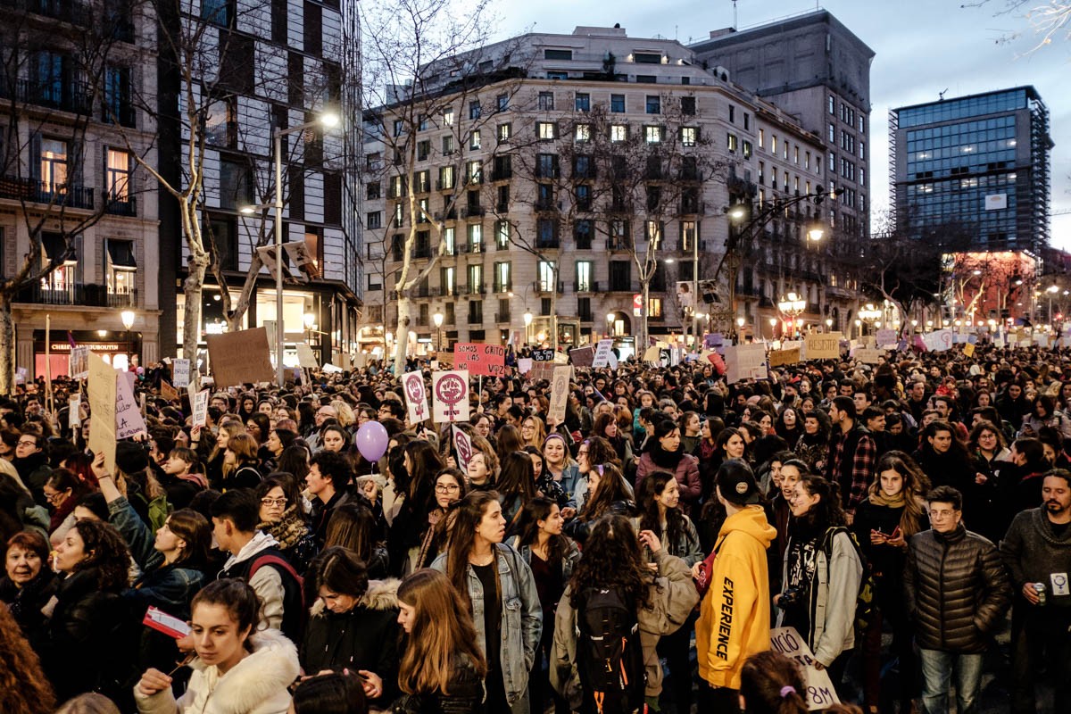 Grève féministe historique en Catalogne le 8 mars ! Grève féministe historique en Catalogne le 8 mars !
