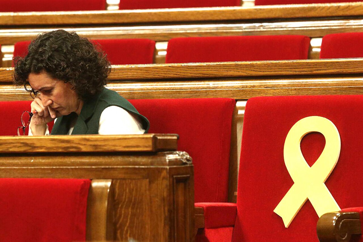 Marta Rovira (ERC) prend les chemins de l'exil politique Marta Rovira (ERC) prend les chemins de l'exil politique