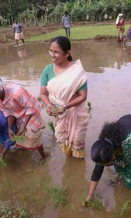 Des milliers de militant.e.s communistes engagé.e.s pour la survie écologique du Kerala