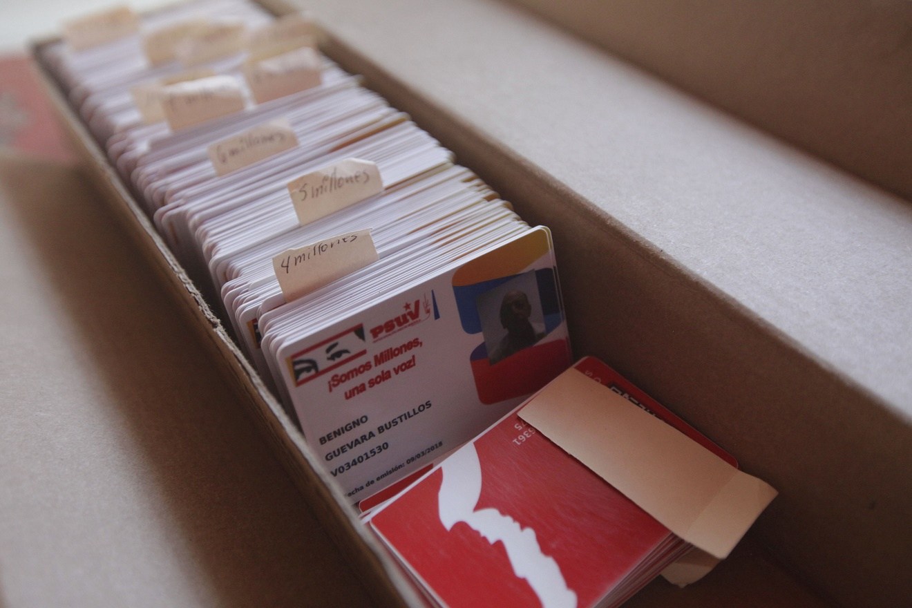 En 6 semaines, le PSUV a eu 4.207.576 adhésions et vise les 6 millions pour avril