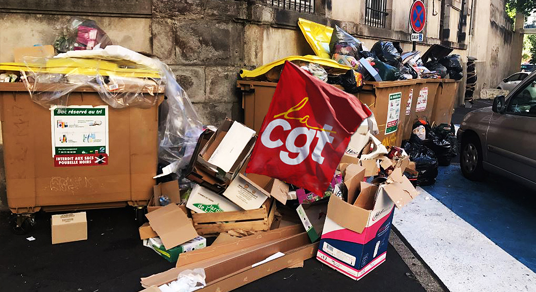 Début d'une grève illimitée chez les éboueurs Début d'une grève illimitée chez les éboueurs