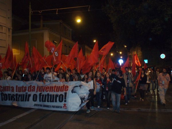 9ème congrès de la Jeunesse Communiste du Portugal