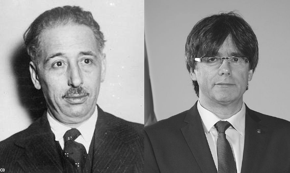 Lluís Companys, Carles Puigdemont