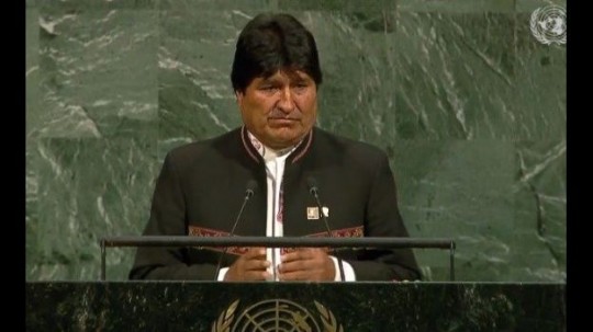 Evo Morales appelle l'ONU à combattre le capitalisme et à protéger la terre