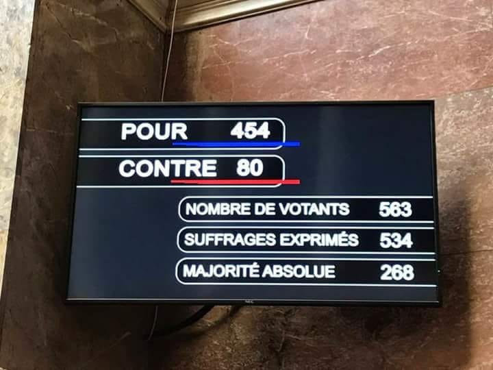 L'Assemblée nationale adopte la réforme de la SNCF en première lecture L'Assemblée nationale adopte la réforme de la SNCF en première lecture