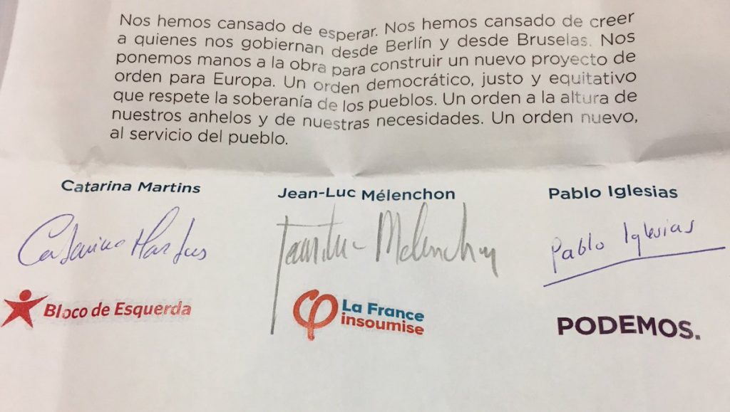 La France insoumise renonce à son "plan B" pour les élections européennes
