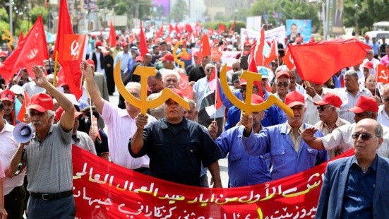Irak: Les communistes fêtent le 1er mai en croyant à une victoire électorale Irak: Les communistes fêtent le 1er mai en croyant à une victoire électorale
