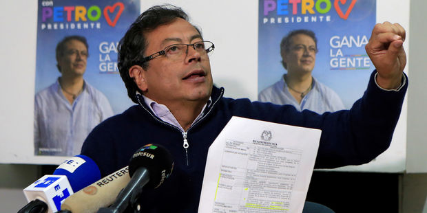25,08% pour le candidat de gauche, Gustavo Petro, aux présidentielles de Colombie