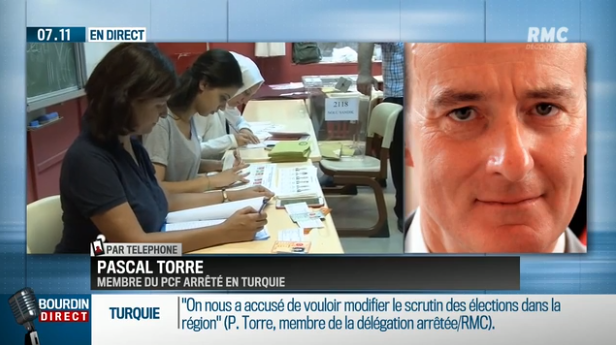 Membres du PCF arrêtés en Turquie: "Nous avons reçu plus de 200 menaces de mort dans la nuit"