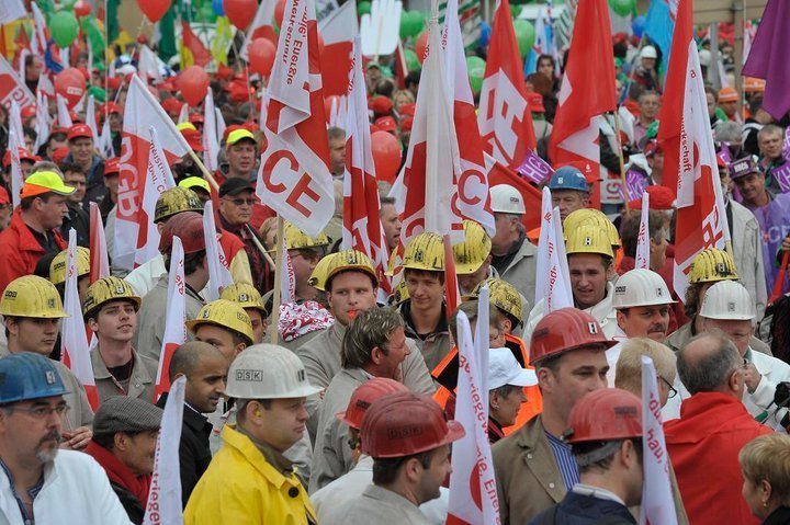 Grève européenne à Bruxelles contre l'austérité Grève européenne à Bruxelles contre l'austérité