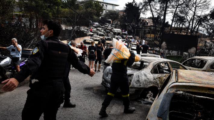 Incendies meurtriers en Grèce : Le PAME mobilisé pour venir en aide aux victimes et pour lutter contre les incendies