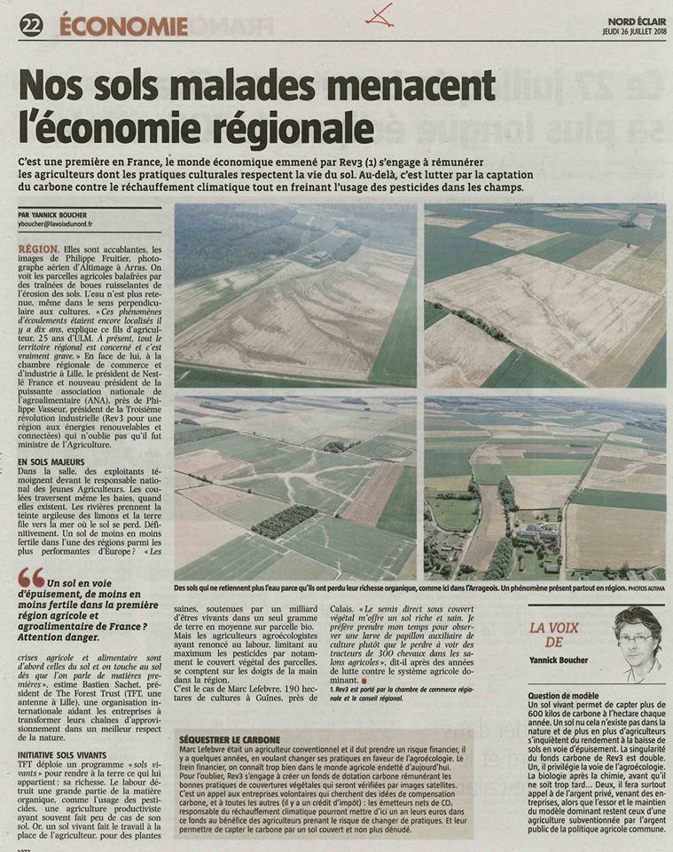 Les terres agricoles françaises sont malades du modèle productiviste