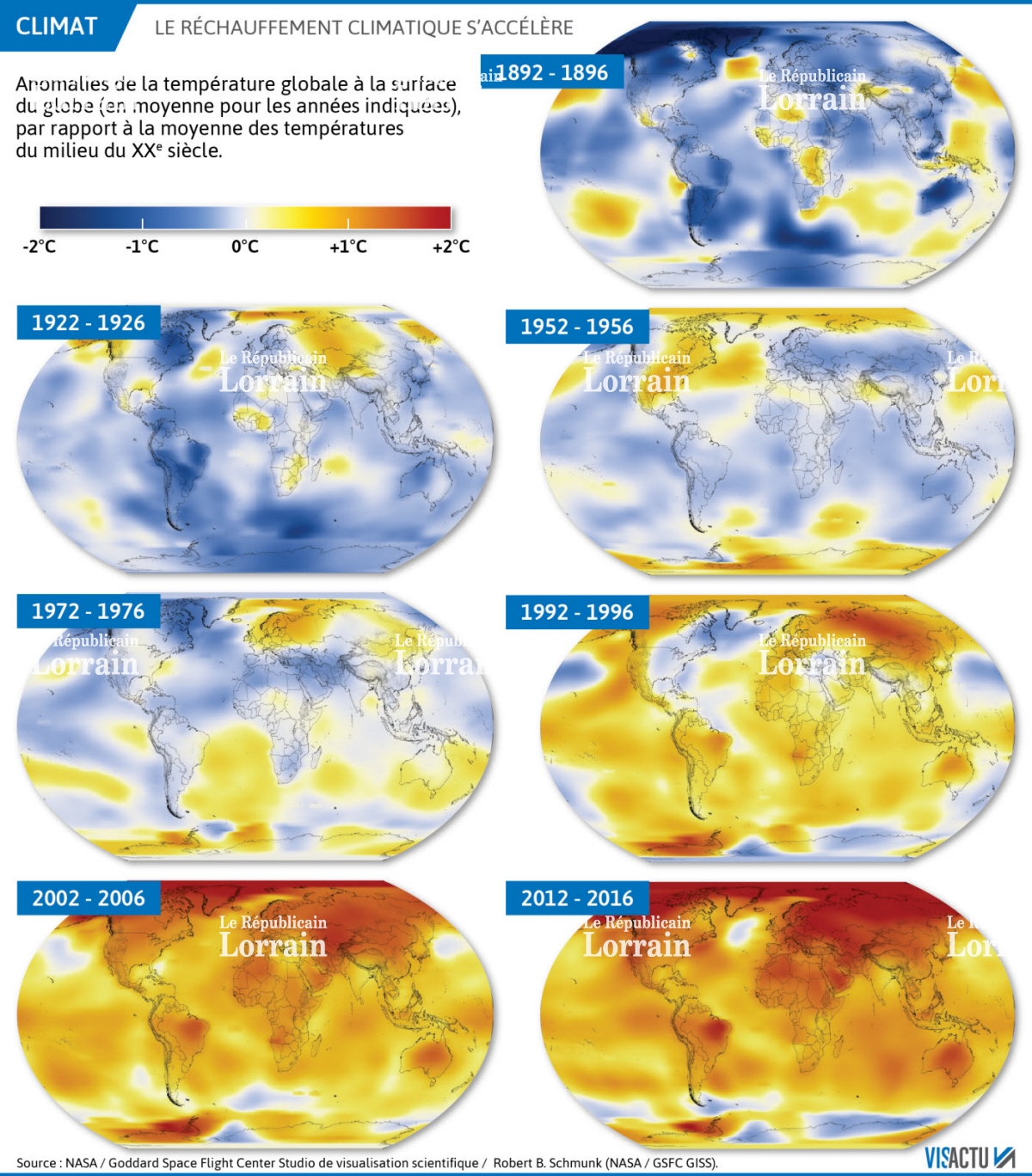 "Il y a un risque qu’il ne soit trop tard pour lutter efficacement contre le réchauffement climatique"
