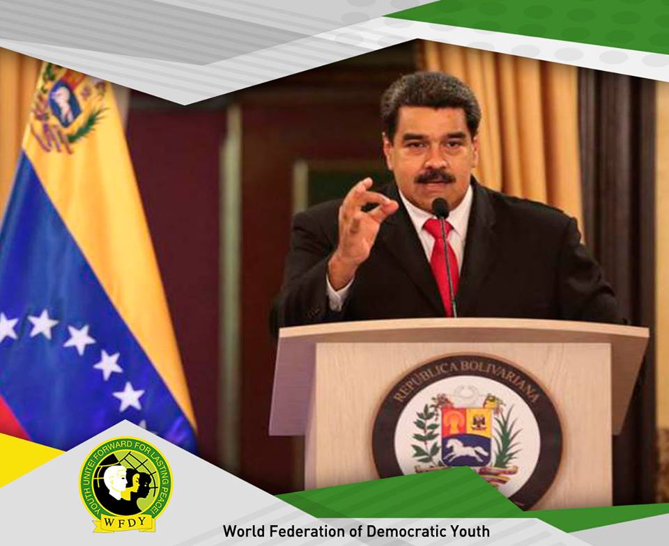 La FMJD-WFDY condamne la tentative d'assassinat du président du Venezuela