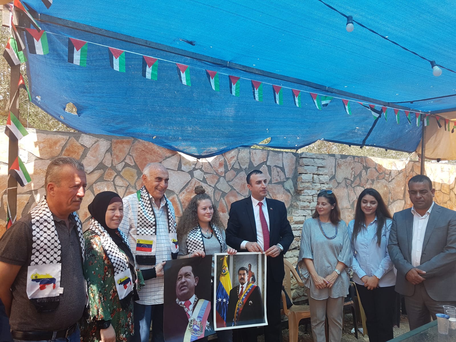 Ahed Tamimi remercie le Venezuela et le président Nicolás Maduro pour sa position ferme en faveur de la Palestine Ahed Tamimi remercie le Venezuela et le président Nicolás Maduro pour sa position ferme en faveur de la Palestine