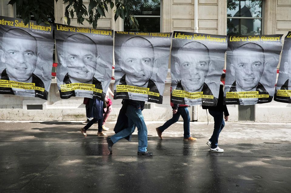 Un an de détention arbitraire pour Salah Hamouri (PCF) Un an de détention arbitraire pour Salah Hamouri (PCF)