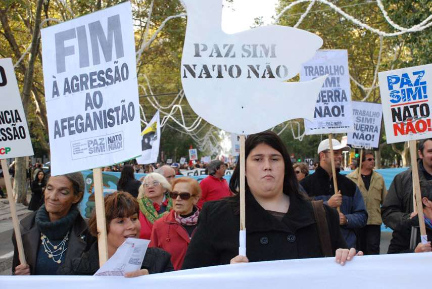 Grande journée de lutte du peuple portugais contre l'OTAN