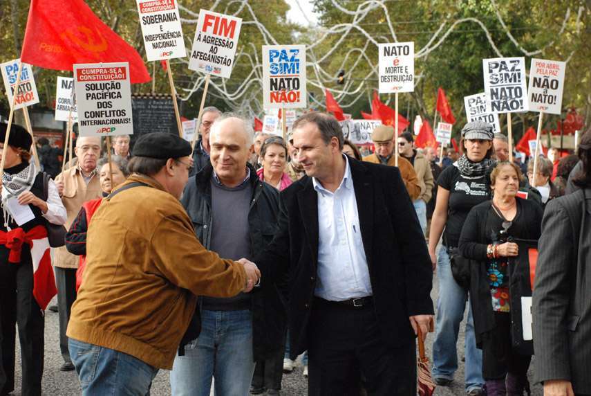 Grande journée de lutte du peuple portugais contre l'OTAN