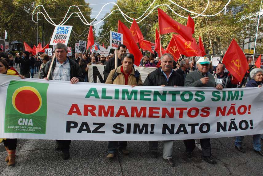 Grande journée de lutte du peuple portugais contre l'OTAN