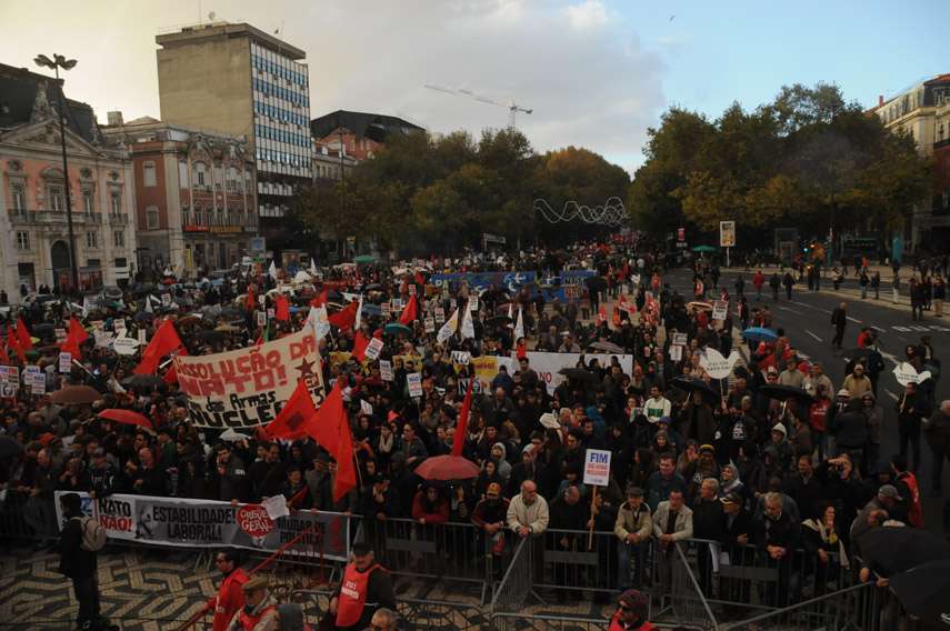 Grande journée de lutte du peuple portugais contre l'OTAN