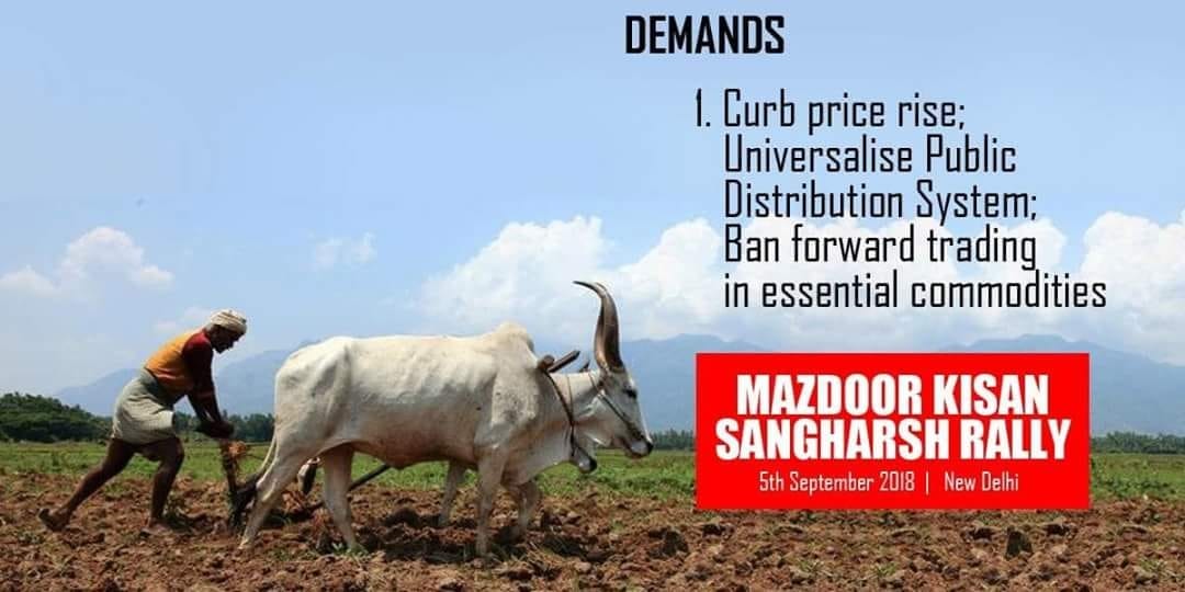 Des dizaines de milliers de paysan.ne.s communistes marchent sur New Delhi