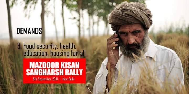 Des dizaines de milliers de paysan.ne.s communistes marchent sur New Delhi Des dizaines de milliers de paysan.ne.s communistes marchent sur New Delhi