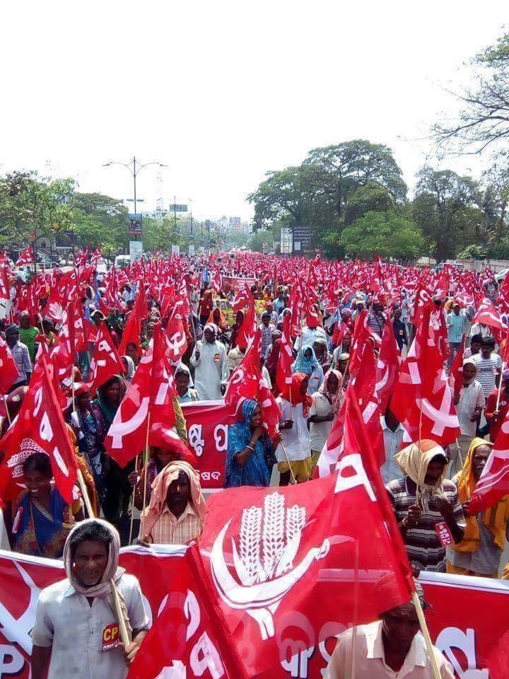 50.000 communistes manifestent dans l'Andhra Pradesh