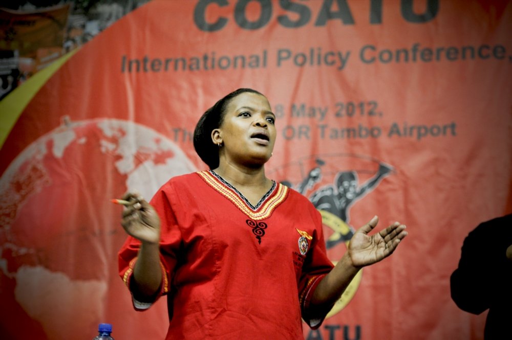 Zingiswa Losi prend la tête de la COSATU, puissant syndicat de classe sud-africain Zingiswa Losi prend la tête de la COSATU, puissant syndicat de classe sud-africain