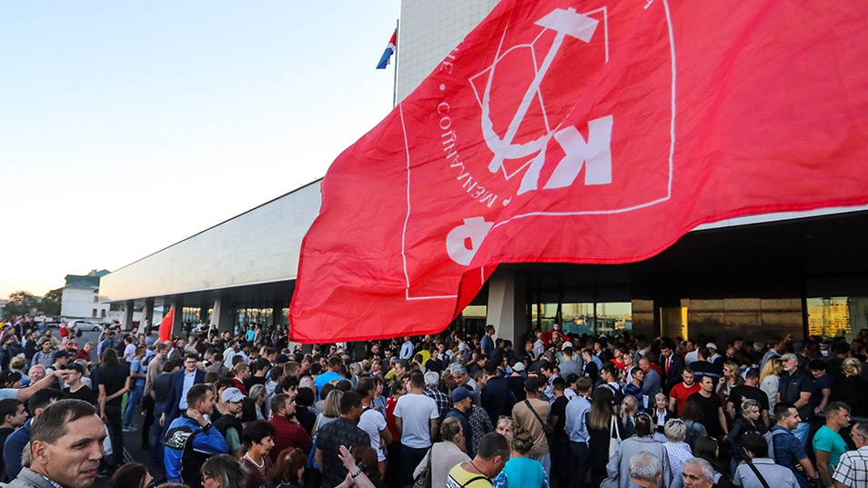 Les élections en Primorye annulées suite à des fraudes électorales et la mobilisation des communistes Les élections en Primorye annulées suite à des fraudes électorales et la mobilisation des communistes