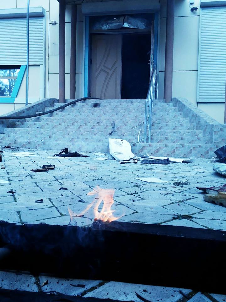 Le Parti Communiste de Donetsk (KPDNR) visé par un lâche attentat